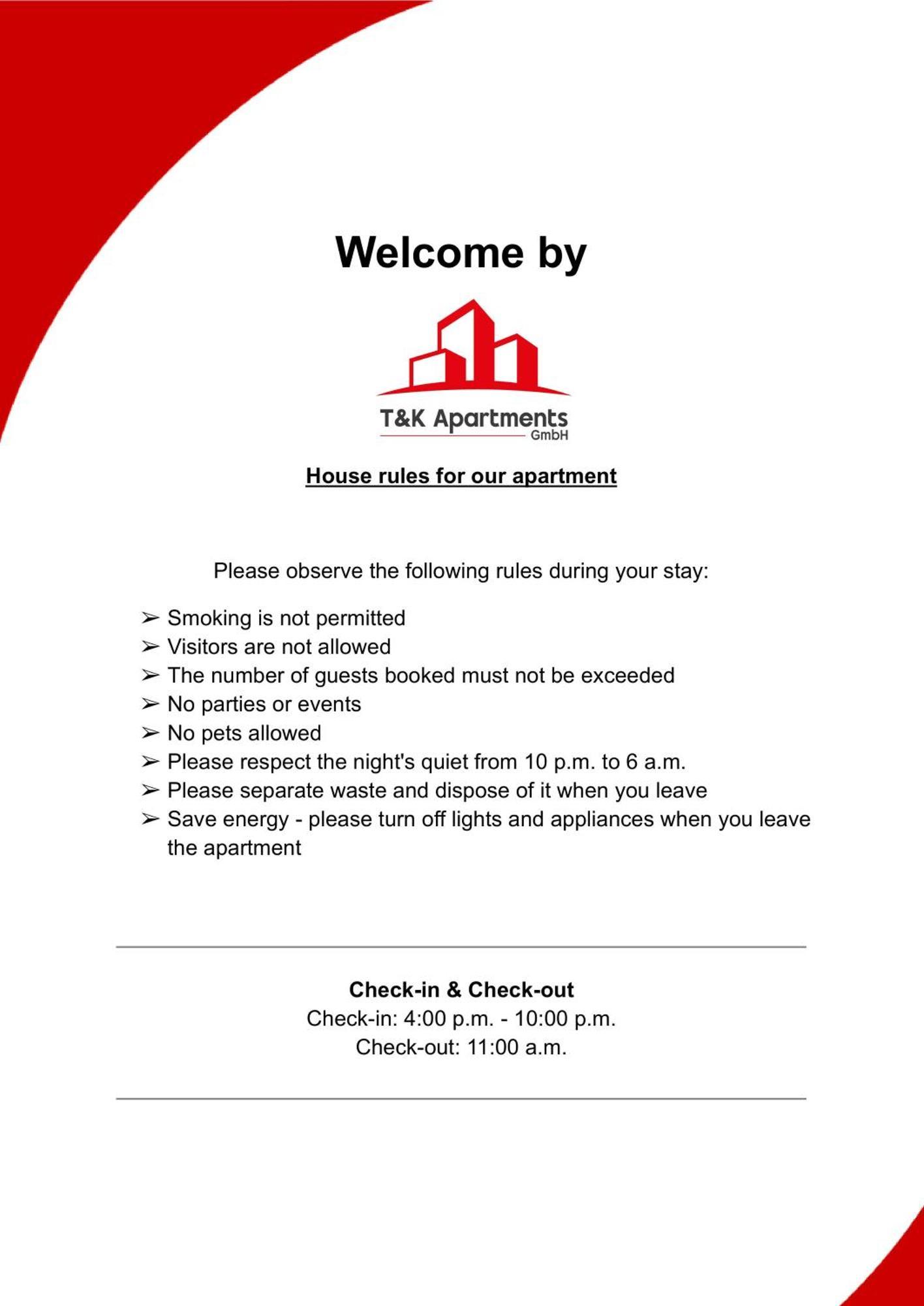 Apartment T&k - Several In *